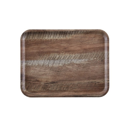 Cambro Podnos Madeira tmavý dub 24 x 35 cm