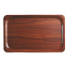 Cambro Podnos Mykonos protiskluzový - obdélník. 33x43 cm, ořech