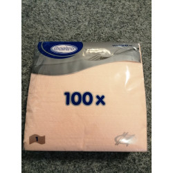 Ubrousky gastro 100 ks 1-vrstvé 33x33cm aprikot