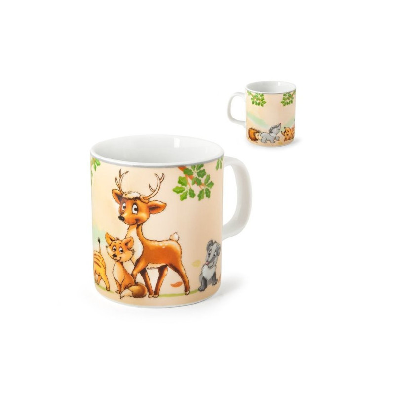 Lesní zvířatka dětský hrníček 225 ml