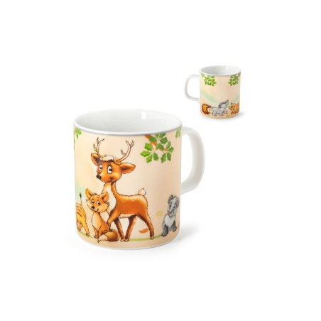 Lesní zvířatka dětský hrníček 225 ml