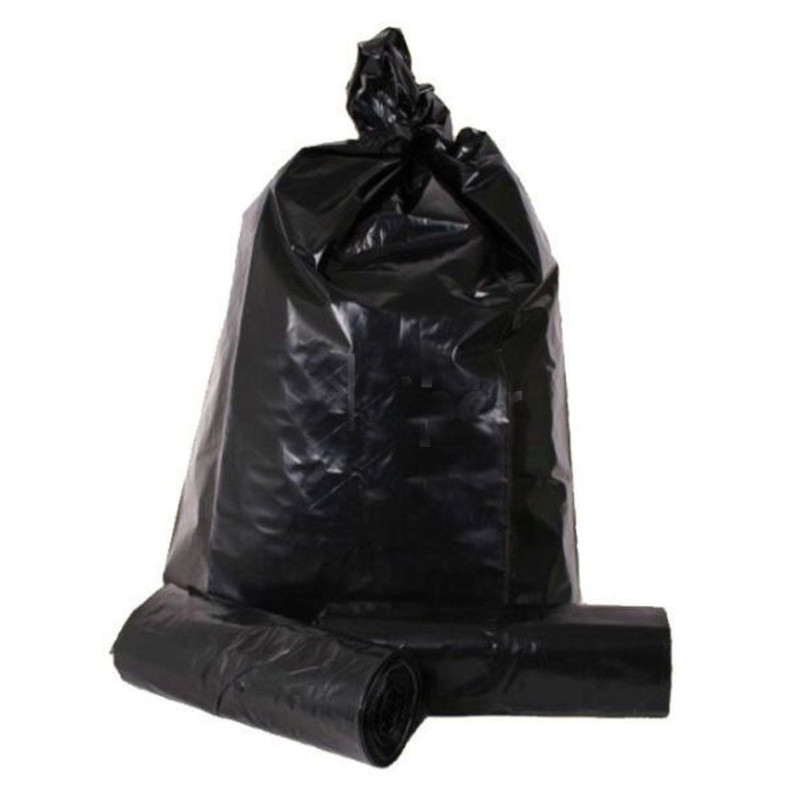 Pytel LDPE 57,5x100 černý 70l /role 25ks