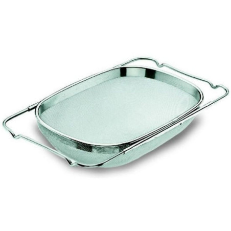 Cedník síto na dřez 34x24 cm