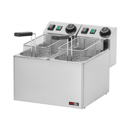 Fritéza elektrická FE 44 E - 2x 5 l RedFox