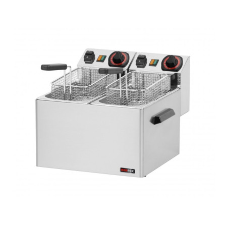 Fritéza elektrická FE 44 - 2x 5 l RedFox