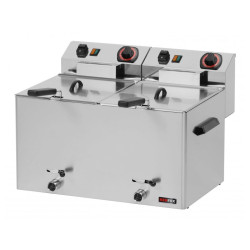 Fritéza elektrická FE 77 VT - 2x 8 l RedFox