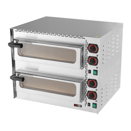 Pizza pec RedFox - snack dvoupatrová FP 68 R